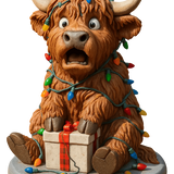 Calendrier de l'Avent 2025 avec Highlander 🎄✨ – Poupée 3D artisanale (24 pièces)