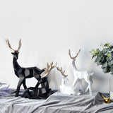 Ensemble de Sculptures de Cerfs