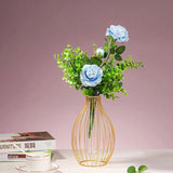 LumeGrid™ - Vase en Fer au Design Géométrique