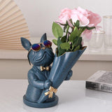 Vase Bulldog Français