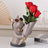 Vase Bulldog Français