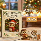 🦉Calendrier de Noël des Hiboux 2025" can be rewritten as "🦉Calendrier de Noël 2025 : Les Hiboux