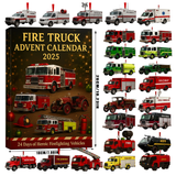 🚒🔥Calendrier de l'Avent 2025 - Camion de Pompier🎁🌲
