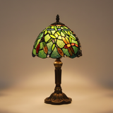 Lampe de Table LED Vitrail Méditerranéen - Éclairage Chaud et Design Raffiné