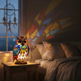Rubin - Lampe en Vitrail