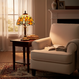 Lampe de Table LED Vitral - Élégance Méditerranéenne pour votre Décoration