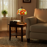 Lampe de Table LED en Verre Élégante - Style Méditerranéen