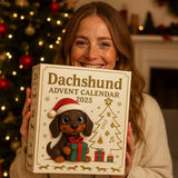 Calendrier de Noël 2025 pour Amoureux des Teckels 🐾