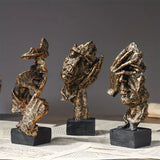 Elmélkedés™ - Set de 3 Statues