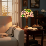 Lampe de Table LED au Style Baroque - Design avec Verre et Ambiance Méditerranéenne