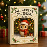 🦉Calendrier de Noël des Hiboux 2025" can be rewritten as "🦉Calendrier de Noël 2025 : Les Hiboux