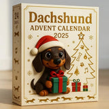Calendrier de Noël 2025 pour Amoureux des Teckels 🐾