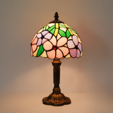 Lampe de Table LED au Style Baroque - Design avec Verre et Ambiance Méditerranéenne