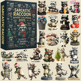 🎁 Calendrier de l'Avent Sarcastique 2025 - Édition Blaireau
