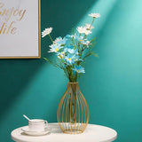 LumeGrid™ - Vase en Fer au Design Géométrique