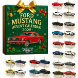 "🎄Calendrier de l'Avent Mustang 2025" can be rewritten as "🎄Mustang Advent Calendar 2025".