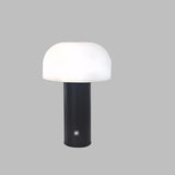Lampe de table au design champignon