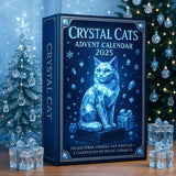 🎄Calendrier de l'Avent en Cristal pour Chats - Cadeau de Noël 2025