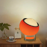 Table Lamp Bauhaus in French Opal