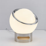 Table Lamp Bauhaus in French Opal