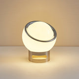 Table Lamp Bauhaus in French Opal