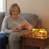 Lampe de lecture en vitrail