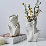 GoddessBloom Vase à Col Élancé