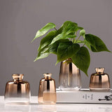 AuroraGold Reflection Vase