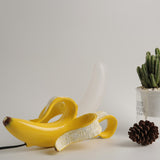 Lampe de table Art Déco en forme de banane