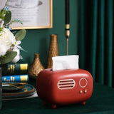 Support à Serviettes Vintage Style Radio