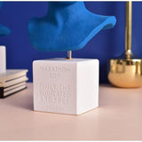 Statue de David en Teintes Azur