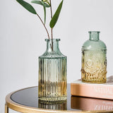 Vases en verre à dégradé