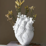 SzívVirág | Vase en Bambou en Cœur – Décoration Écologique