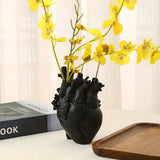 SzívVirág | Vase en Bambou en Cœur – Décoration Écologique