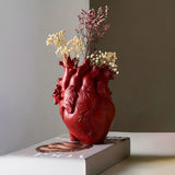 SzívVirág | Vase en Bambou en Cœur – Décoration Écologique