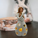 SzívFény | Lampe Statue Mère et Fille Apaisante