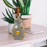SzívFény | Lampe Statue Mère et Fille Apaisante