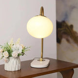 Lampe de Table en Métal et Verre Style Marshmallow