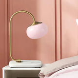 Lampe de Table en Métal et Verre Style Marshmallow