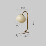 Lampe de Table en Métal et Verre Style Marshmallow