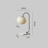 Lampe de Table en Métal et Verre Style Marshmallow