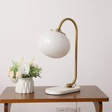 Lampe de Table en Métal et Verre Style Marshmallow