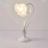 Lampe de Table Vintage à Fleurs Ajustable
