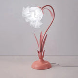 Lampe de Table Vintage à Fleurs Ajustable