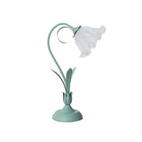 Lampe de Table Vintage à Fleurs Ajustable
