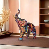 Elefánt™ - Sculpture d'éléphant inspirée par l'art du graffiti