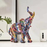 Elefánt™ - Sculpture d'éléphant inspirée par l'art du graffiti