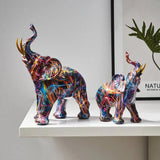 Elefánt™ - Sculpture d'éléphant inspirée par l'art du graffiti
