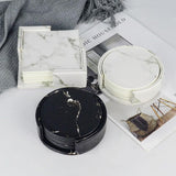 Set de coasters en cuir vegan