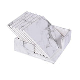 Set de coasters en cuir vegan